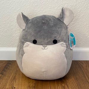 NWT Squishmallow “Camilo” Chinchilla 12”